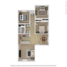 Three Bedroom (EG) 160 floor plan